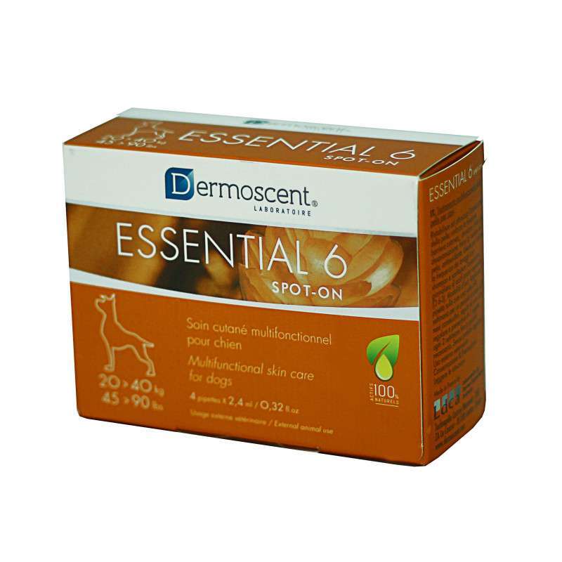 Dermoscent (Дермосент) Essential 6 spot-on - Средство по уходу за кожей и шерстью собак (20-40 кг) в E-ZOO