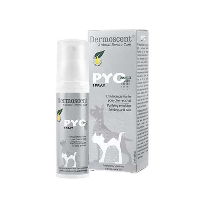 Dermoscent (Дермосент) PYOclean Spray - Спрей для проблемной кожи для собак и кошек (50 мл) в E-ZOO
