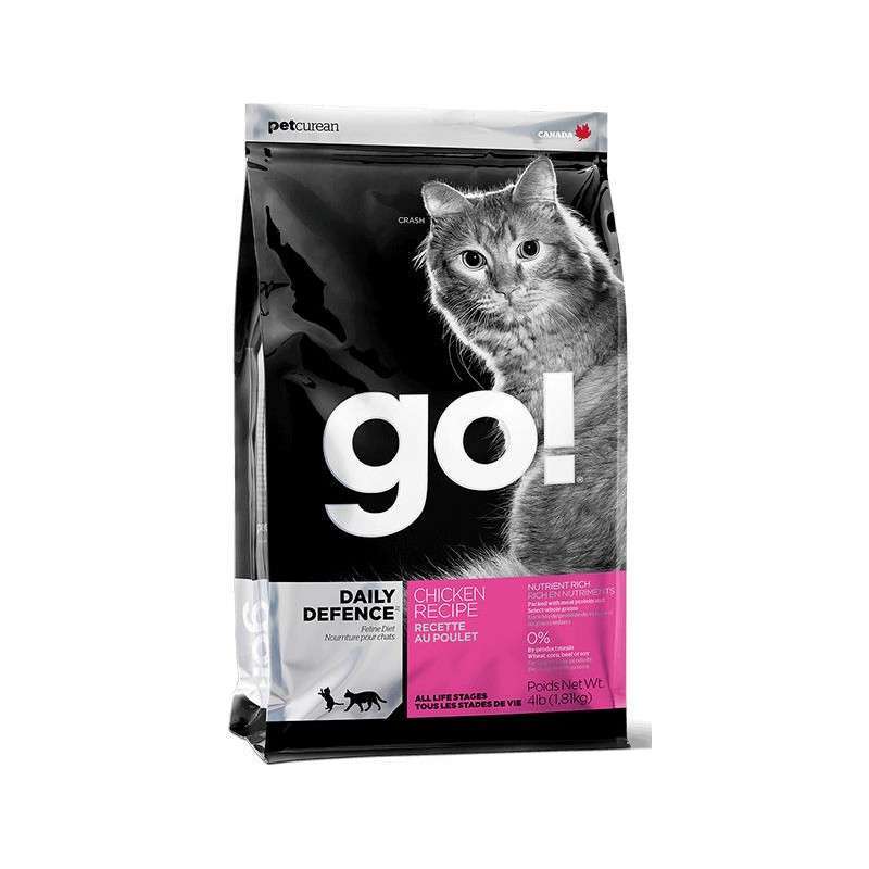 GO! (Гоу!) Refresh + Renew Chicken Cat Recipe - Сухий корм з цільною куркою, фруктами і овочами для кошенят і кішок (3,63 кг) в E-ZOO