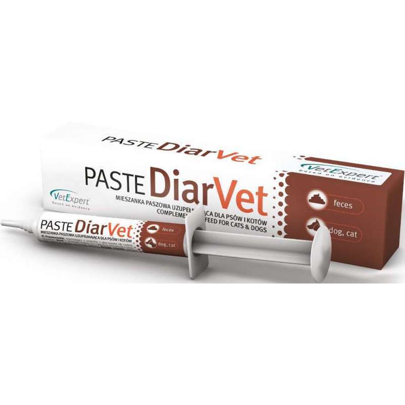 VetExpert (ВетЕксперт) Paste DiarVet - Паста для собак і котів при гострій або важкій діареї (20 г) в E-ZOO