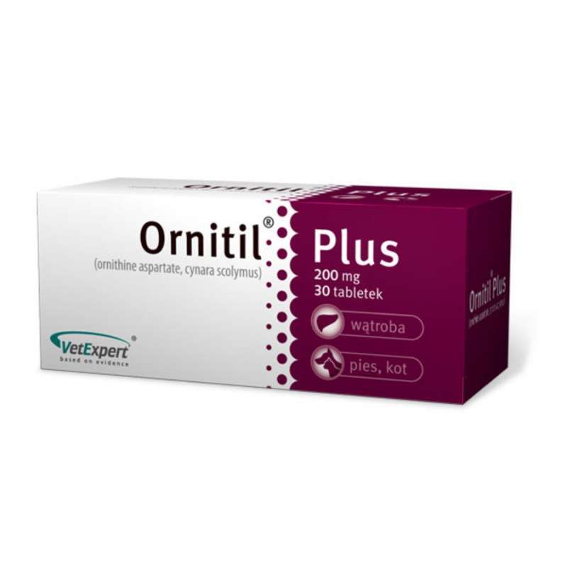 VetExpert (ВетЭксперт) Ornitil Plus - Препарат для поддержки печени у собак и кошек (30 шт./уп.) в E-ZOO