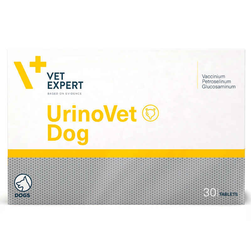VetExpert (ВетЭксперт) UrinoVet Dog - Поддержание и восстановление функций мочевой системы у собак (30 шт./уп.) в E-ZOO
