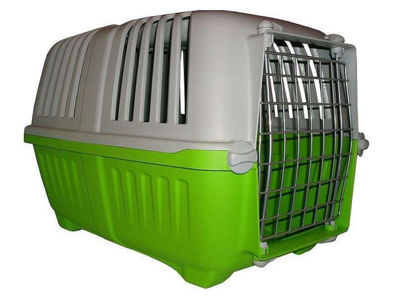 MPS (МПС) Pratiko 2 Metal - Переноска для собак вагою до 18 кг з металевими дверима (55х36х36 см) в E-ZOO