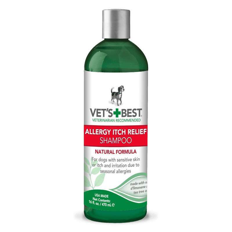 VET`S BEST (Ветс Бест) Allergy Itch Relief Shampoo - Шампунь для собак при аллергии (470 мл) в E-ZOO
