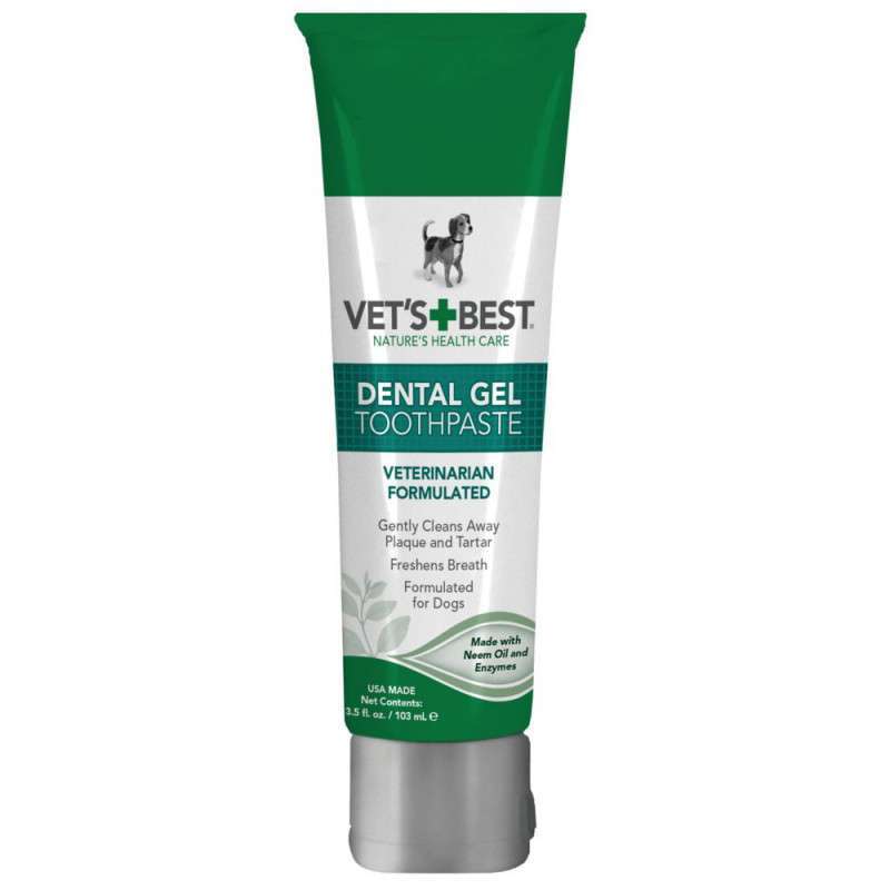 VET`S BEST (Ветс Бест) Dental Gel Toothpaste - Гель для чищення зубів (103 мл) в E-ZOO