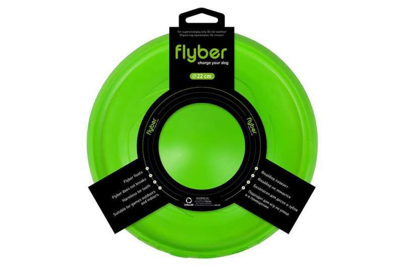 Collar (Коллар) Flyber - Літаюча тарілка-іграшка для собак (22 см) в E-ZOO