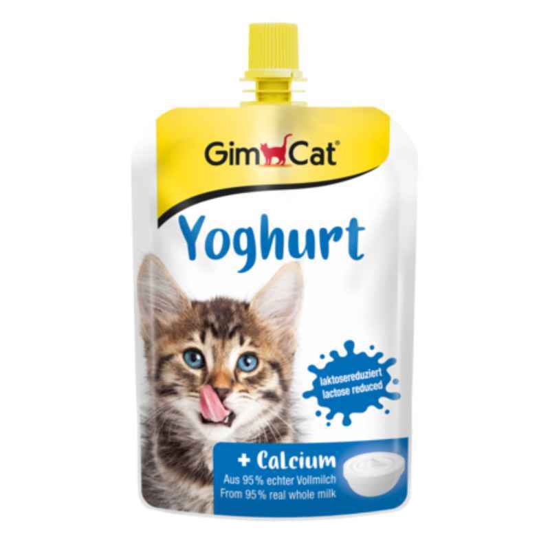 GimСat (ДжимКэт) Yoghurt - Лакомство - йогурт для кошек (150 г) в E-ZOO