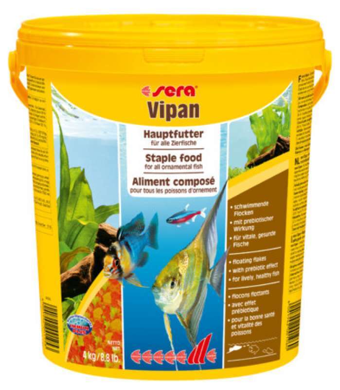 Sera (Сера) Vipan - Корм в пластівцях для всіх видів акваріумних риб (5 г) в E-ZOO
