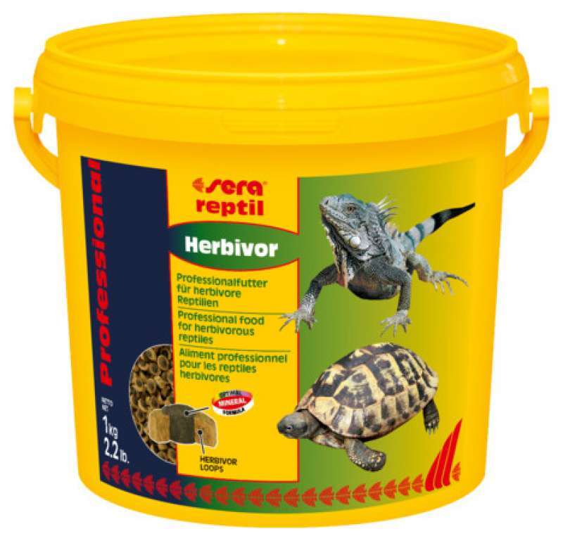 Sera (Сера) Professional Herbivor - Корм для растительноядных рептилий (20 г) в E-ZOO