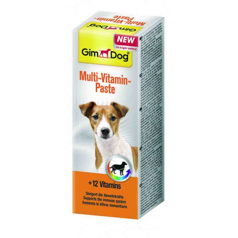 GimDog (ДжимДог) Multi-Vitamin - Мультивітамінна паста для собак (50 г) в E-ZOO