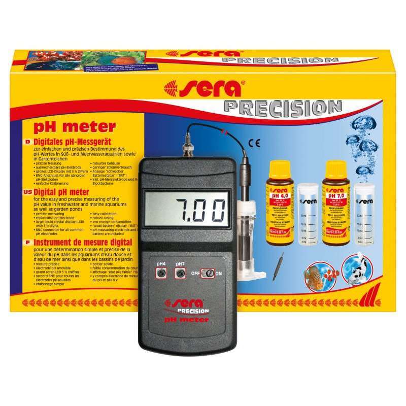 Sera (Сера) pH Meter - Прибор для определения уровня ph в воде (Комплект) в E-ZOO
