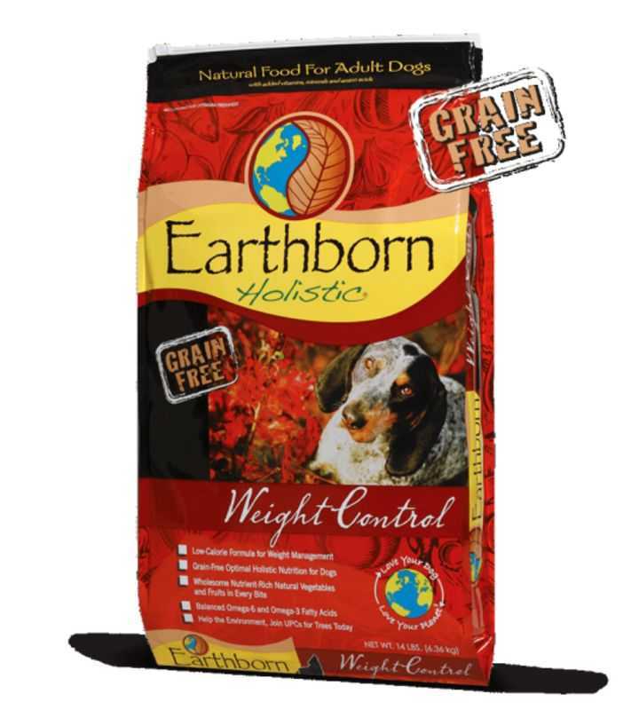 Earthborn Holistic (Ерсборн Холістік) Dog Weight Control - Сухий беззерновой корм з куркою для собак схильних до повноти (2,5 кг) в E-ZOO