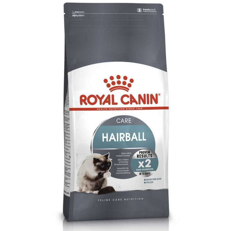 Royal Canin (Роял Канин) Hairball Care - Сухой корм с птицей для интенсивного выведения комочков шерсти у котов