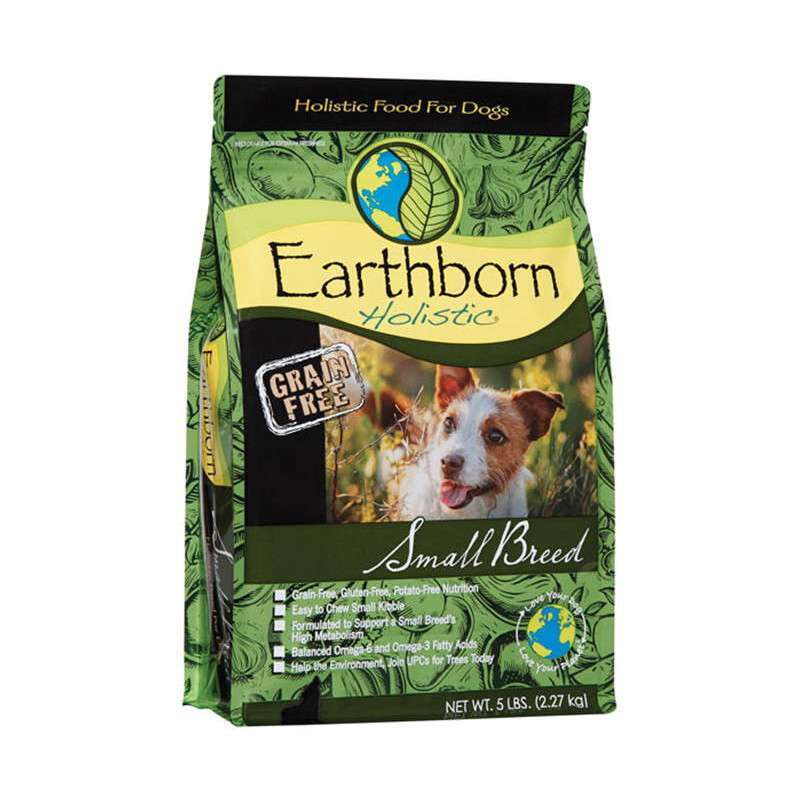Earthborn Holistic (Эрсборн Холистик) Dog Small Breed - Сухой беззерновий корм с курицей и белой рыбой для взрослых собак мелких пород (2,27 кг) в E-ZOO