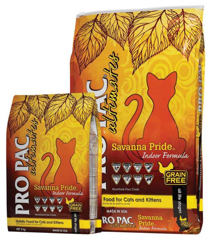 PRO PAC (Про Пак) CAT Ultimate Savanna Pride - Сухой корм с курицей для котов и кошек (2 кг) в E-ZOO