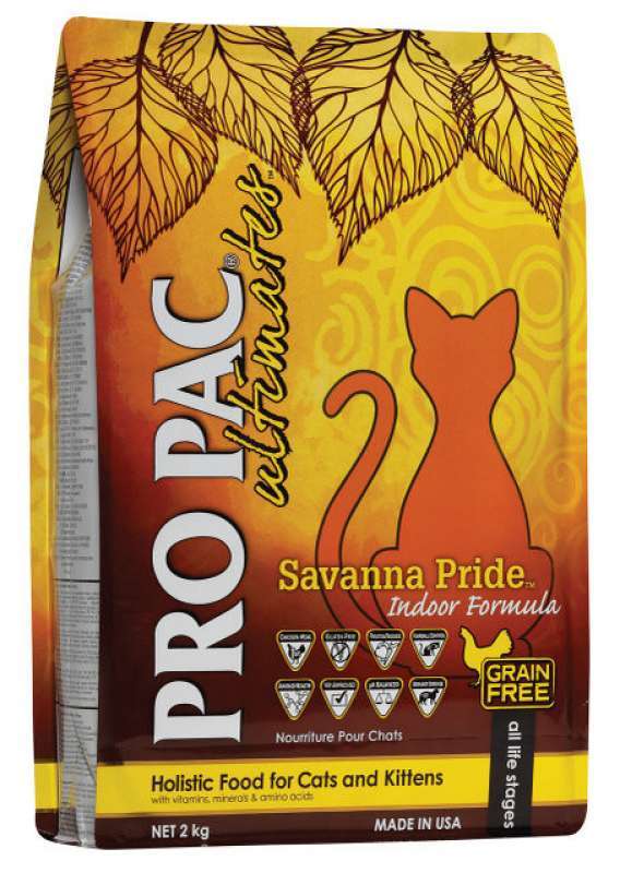 PRO PAC (Про Пак) CAT Ultimate Savanna Pride - Сухий корм з куркою для котів і кішок (2 кг) в E-ZOO