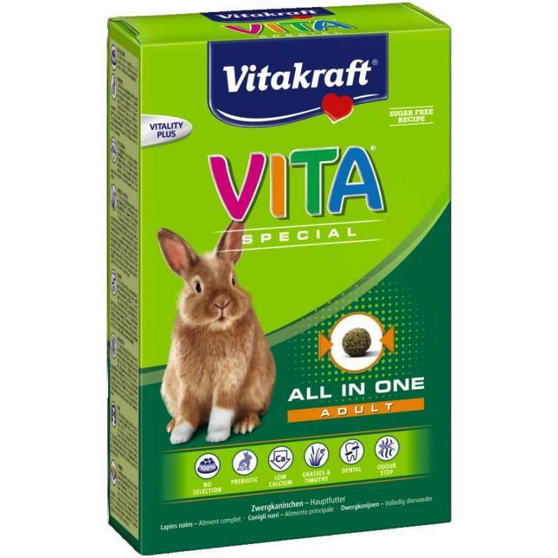 Vitakraft (Витакрафт) VITA Special - Корм для кроликов (600 г) в E-ZOO