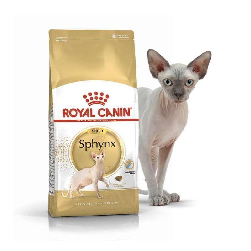 Royal Canin (Роял Канин) Sphynx Adult - Сухой корм с птицей для взрослых кошек породы Сфинкс (2 кг) в E-ZOO