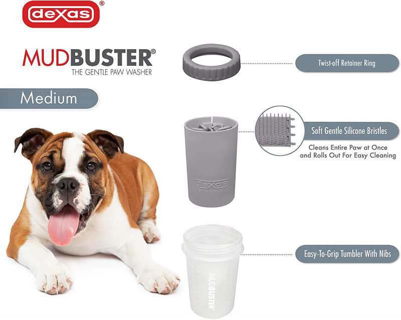 Dexas (Дексас) Mud Buster - Лапомийка для собак (M) в E-ZOO
