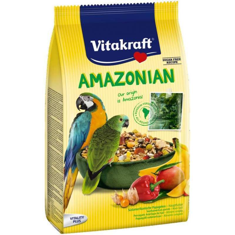 Vitakraft (Вітакрафт) Amazonian - Корм для великих амазонських папуг (750 г) в E-ZOO