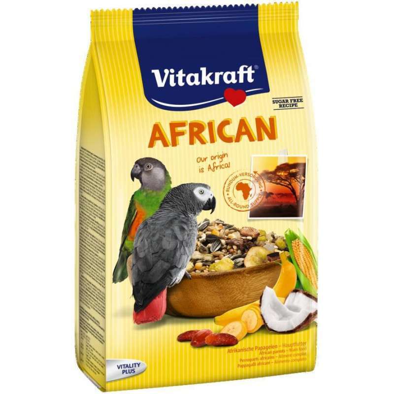 Vitakraft (Витакрафт) African - Корм для африканских попугаев (750 г) в E-ZOO