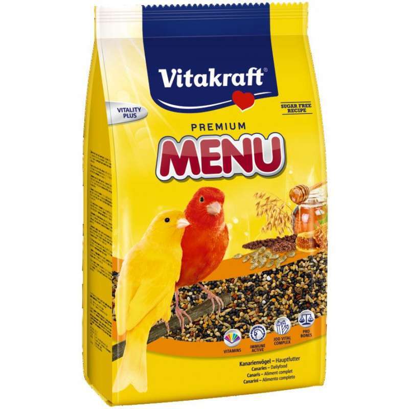 Vitakraft (Вітакрафт) Premium Menu Perle - Корм для канарок (1 кг) в E-ZOO
