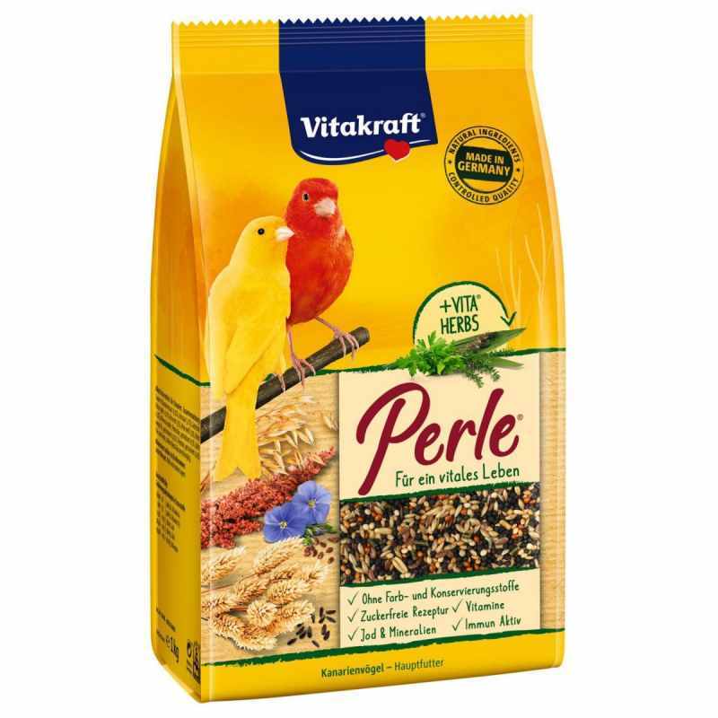 Vitakraft (Витакрафт) Premium Menu Perle - Корм для канареек (1 кг) в E-ZOO