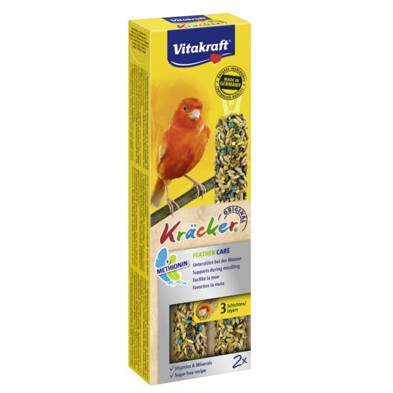 Vitakraft (Вітакрафт) Kracker Original Feather Care - Крекер для канарок в період линьки (2 шт./уп.) в E-ZOO