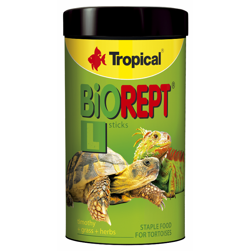 Tropical (Тропікал) Biorept L - Корм для сухопутних черепах (140 г) в E-ZOO
