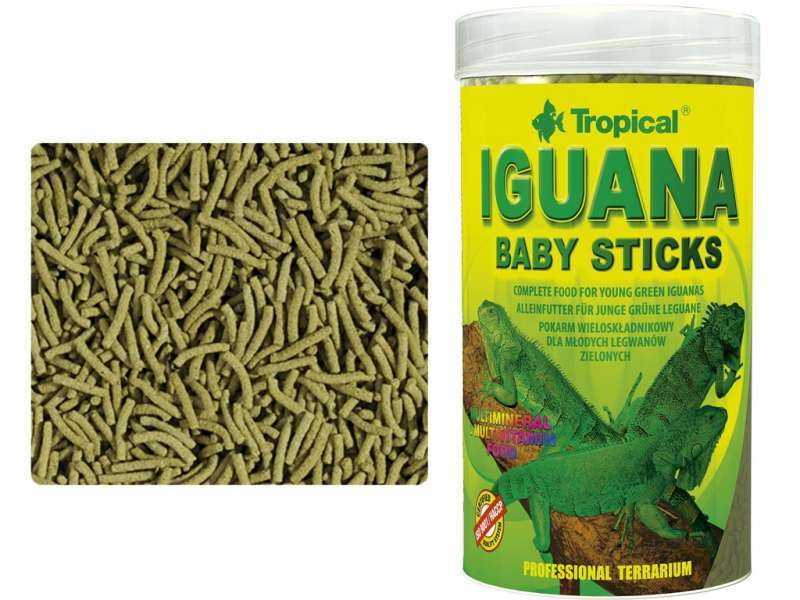 Tropical (Тропікал) Iguana Baby Stick - Корм для молодих ігуан (53 г) в E-ZOO