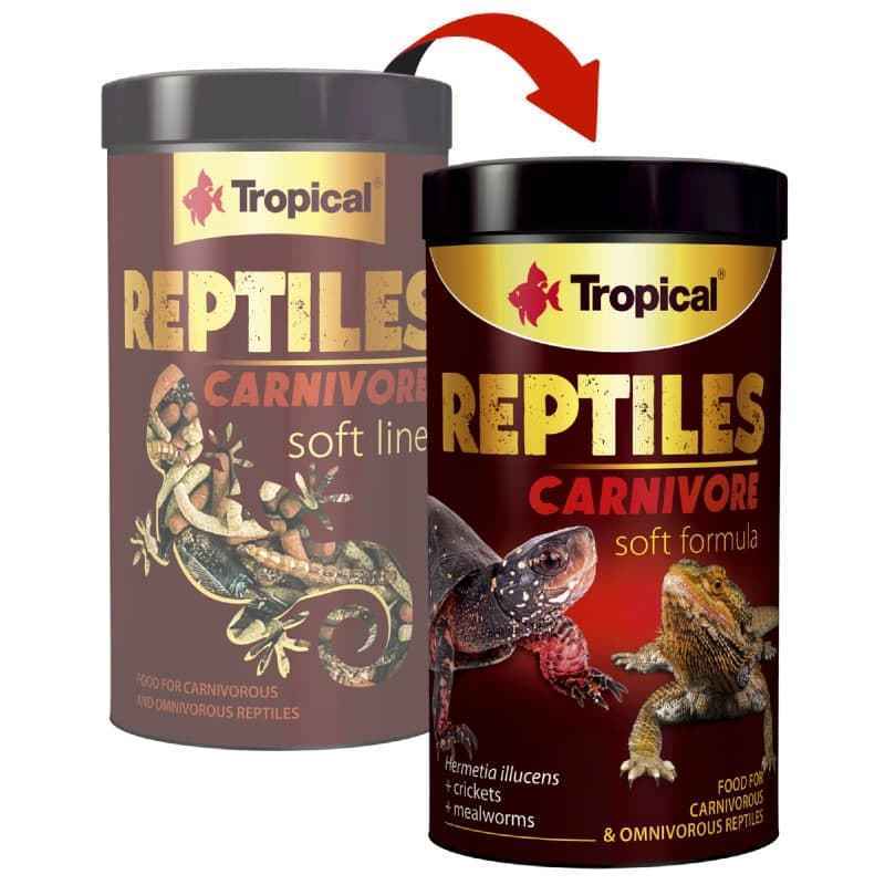 Tropical (Тропикал) Reptiles Carnivor Soft - Корм для плотоядных черепах (65 г) в E-ZOO