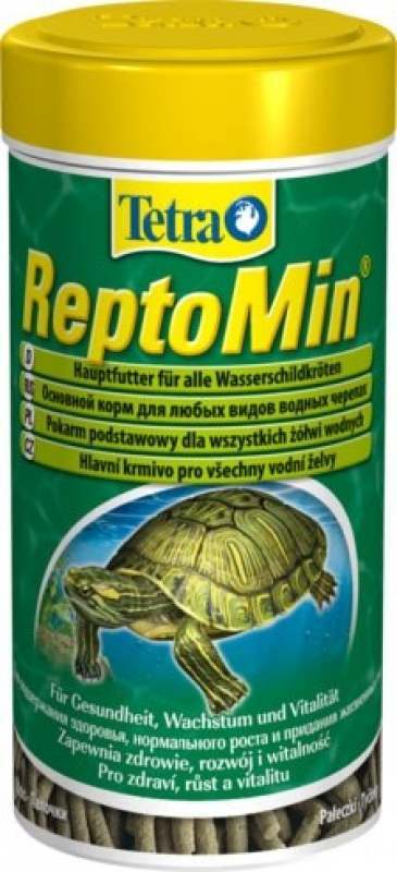 Tetra (Тетра) ReptoMin Sticks - Корм для черепах в гранулах (500 мл) в E-ZOO