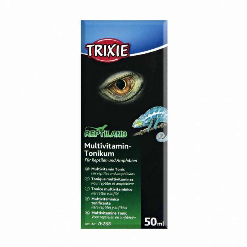 Trixie (Трикси) Reptiland Multivitamin Tonic - Витаминная добавка-тоник для черепах (50 г) в E-ZOO