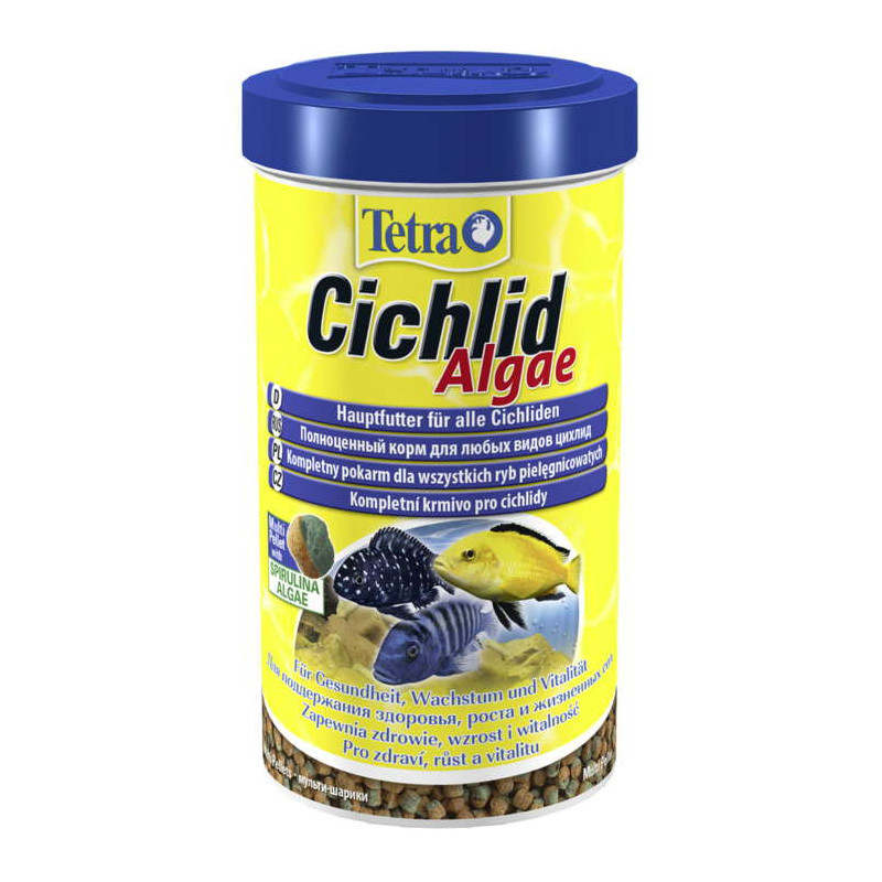 Tetra (Тетра) Cichlid Algae - Корм для цихлид (500 г) в E-ZOO