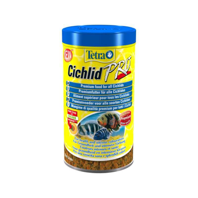 Tetra (Тетра) Cichlid Crisps - Корм в чипсах для цихлид (500 мл) в E-ZOO