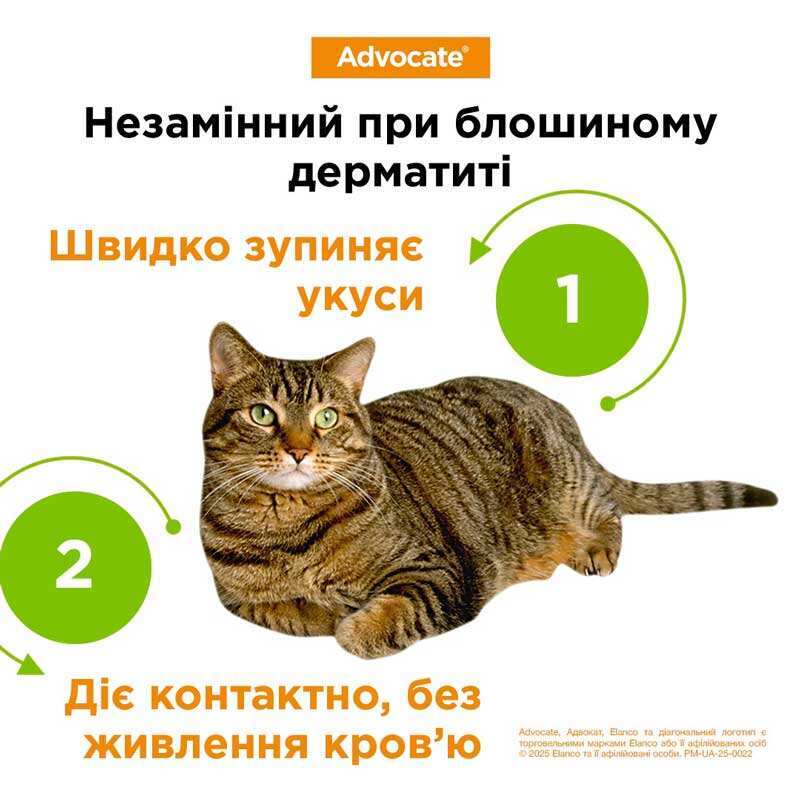 Advocate (Адвокат) by Elanco Animal - Противопаразитарные капли для собак от блох, вшей, клещей, гельминтов (1 пипетка) (< 4 кг) в E-ZOO