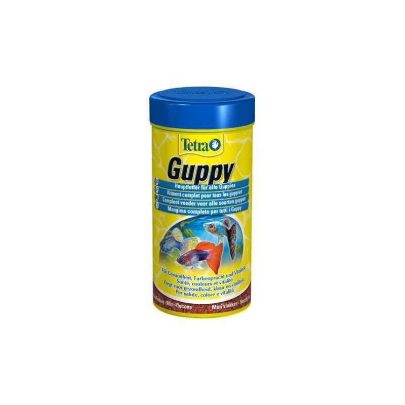 Tetra Guppy Mini Flakes Корм мини-хлопья для рыбок-гуппи и пецилий