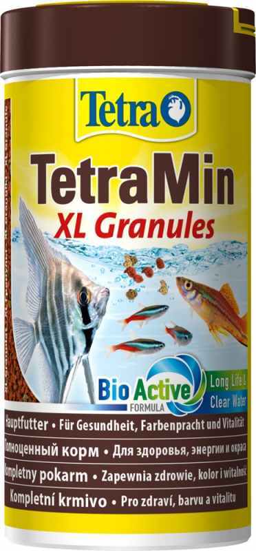 Tetra (Тетра) TetraMin XL Granules - Корм для больших рыб в гранулах (250 мл) в E-ZOO
