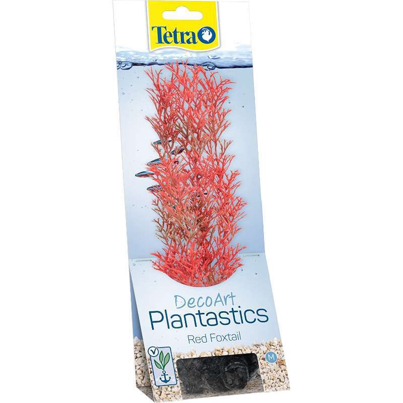 Tetra (Тетра) Red Foxtail Deco Art Plant - Растение для декора аквариума (L) в E-ZOO