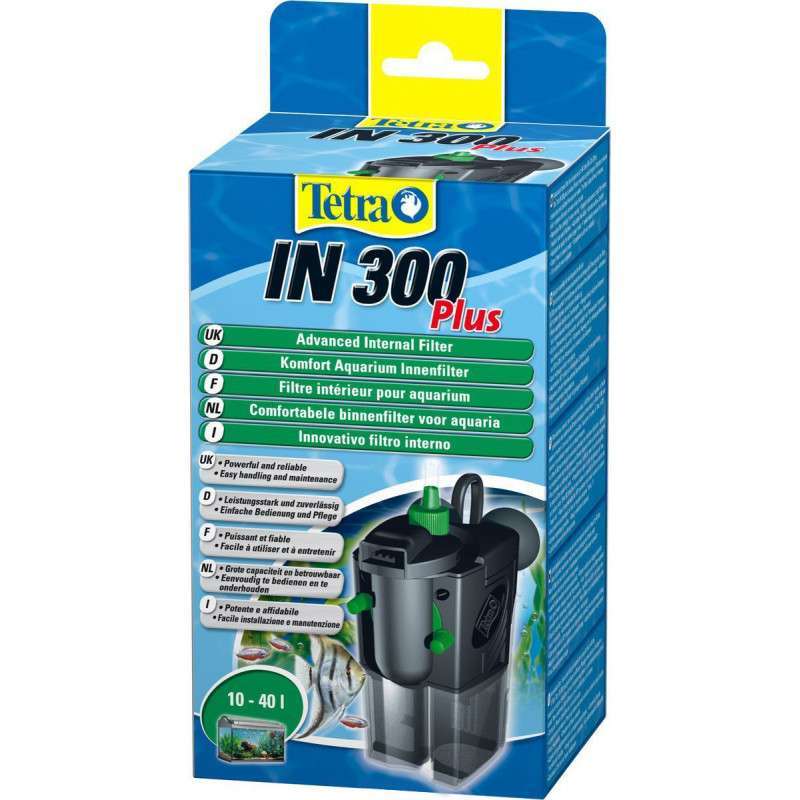 Tetra (Тетра) IN 300 Plus - Фильтр для аквариума объемом 10-40 л (IN 300 Plus) в E-ZOO