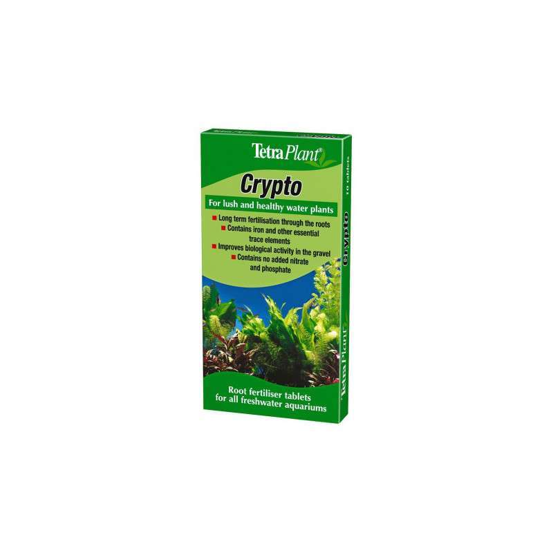 Tetra (Тетра) Crypto - Засіб-таблетки для добрива акваріумних рослин (30 шт./уп.) в E-ZOO