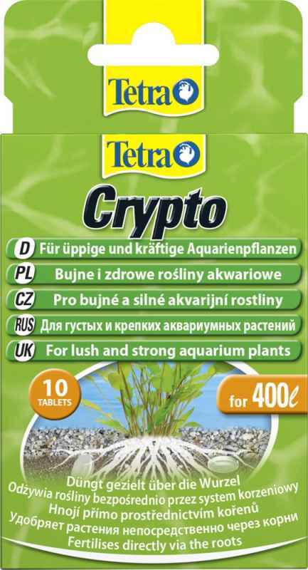 Tetra (Тетра) Crypto - Засіб-таблетки для добрива акваріумних рослин (10 шт./уп. Sale2!) в E-ZOO