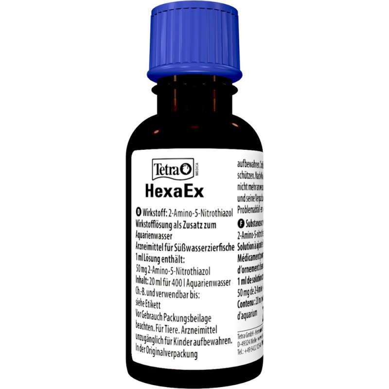 Tetra (Тетра) Medica Hexa EX - Антибактериальное средство для пресноводных рыб (20 мл) в E-ZOO