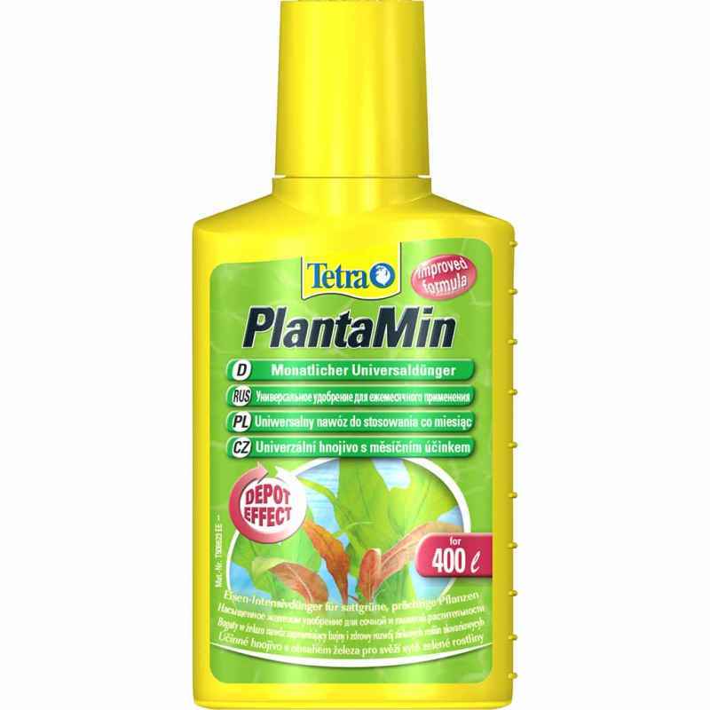 Tetra (Тетра) PlantaMin - Средство-удобрение для аквариумных растений (100 мл) в E-ZOO