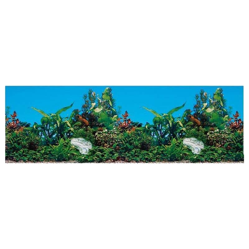 Trixie (Тріксі) Decoration Aquarium Rear Wall - Фон для декору акваріума двосторонній, 120x50 см (120х50 см) в E-ZOO