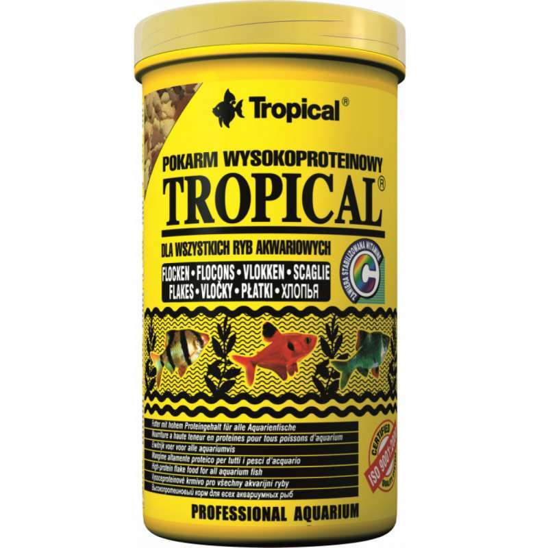 Tropical (Тропікал) Flakes - Корм-пластівці для тропічних риб (100 мл) в E-ZOO