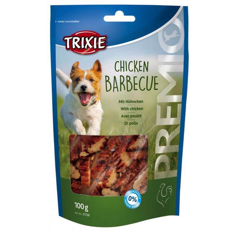 Trixie (Трикси) PREMIO Chicken Barbecue - Лакомство куриное барбекю для собак (100 г) в E-ZOO