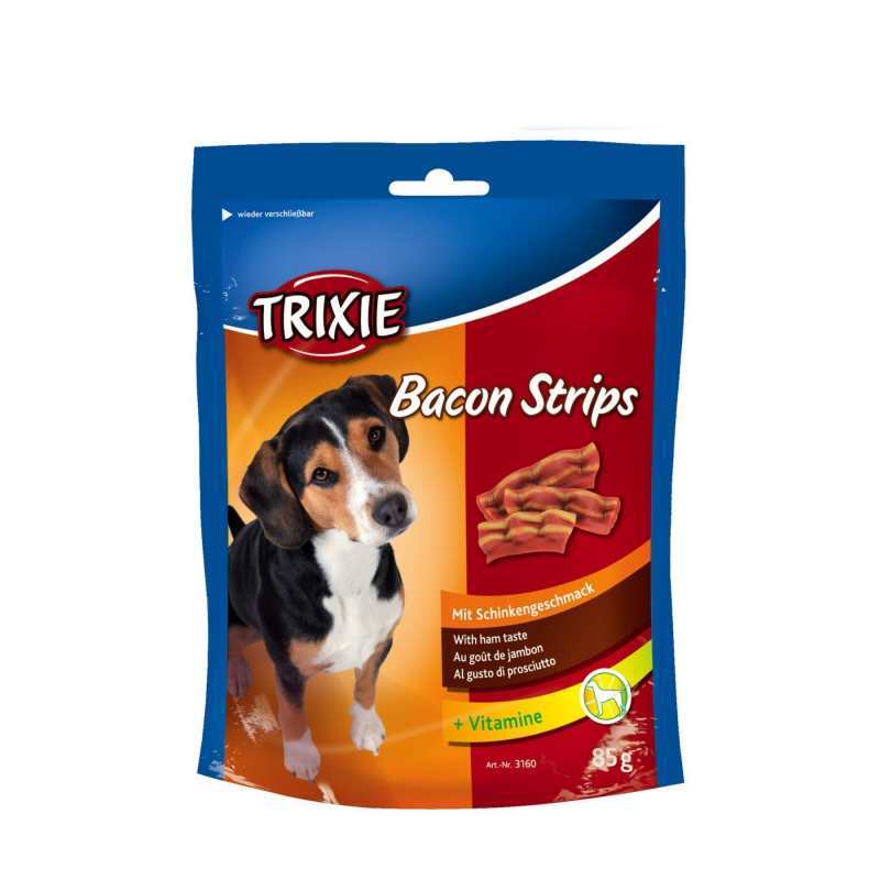Trixie (Трикси) Bacon Strips - Лакомство для собак с беконом (85 г) в E-ZOO