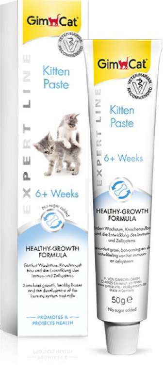 GimCat (ДжимКэт) Expert Line Kitten Paste - Витаминная паста для котят (50 г) в E-ZOO