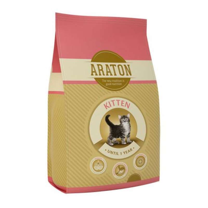 Araton (Аратон) Kitten - Сухий корм з куркою і кукурудзою для кошенят (1,5 кг) в E-ZOO